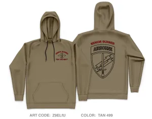 USACAPOC Senior Gunner Core Men's Hooded Performance Sweatshirt - Z9ELfU