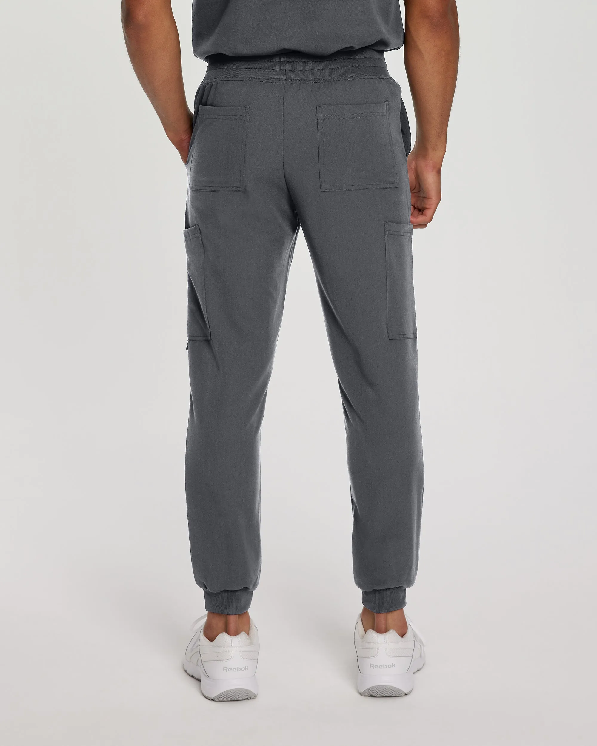 V-Tess 222 Men's Jogger Scrub Pants Dark Pewter