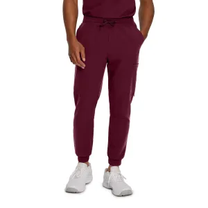 V-Tess 222 Men's Jogger Scrub Pants Wine