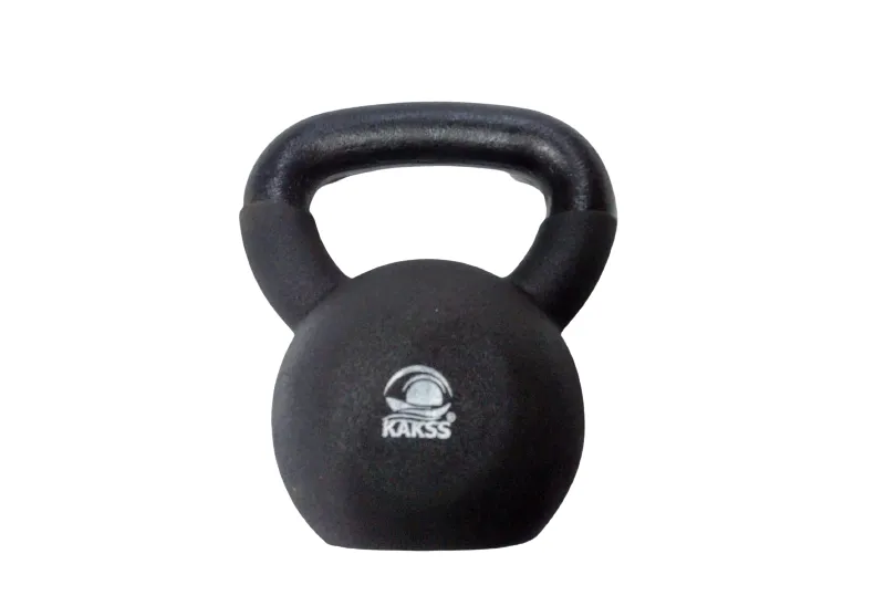 Vinyl Kettlebell Half Coating Neoprene Kettlebell