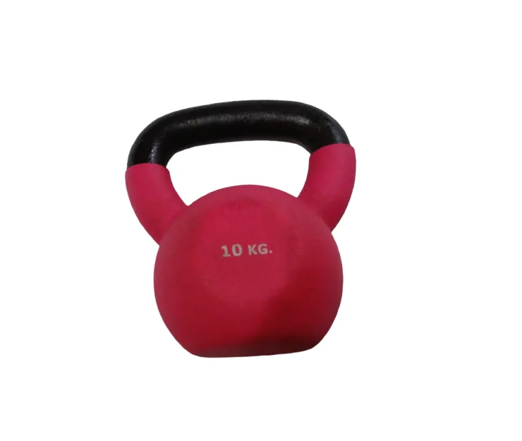 Vinyl Kettlebell Half Coating Neoprene Kettlebell