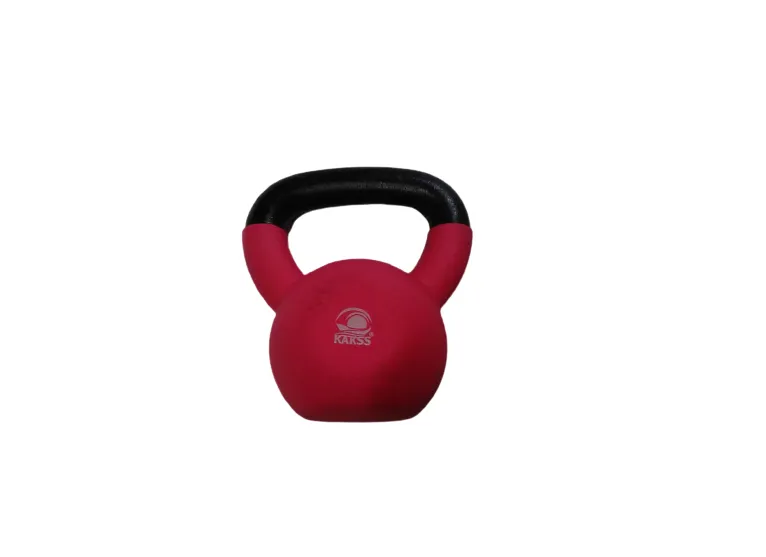 Vinyl Kettlebell Half Coating Neoprene Kettlebell