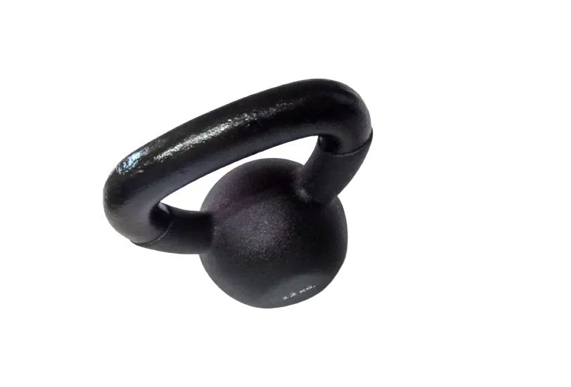 Vinyl Kettlebell Half Coating Neoprene Kettlebell