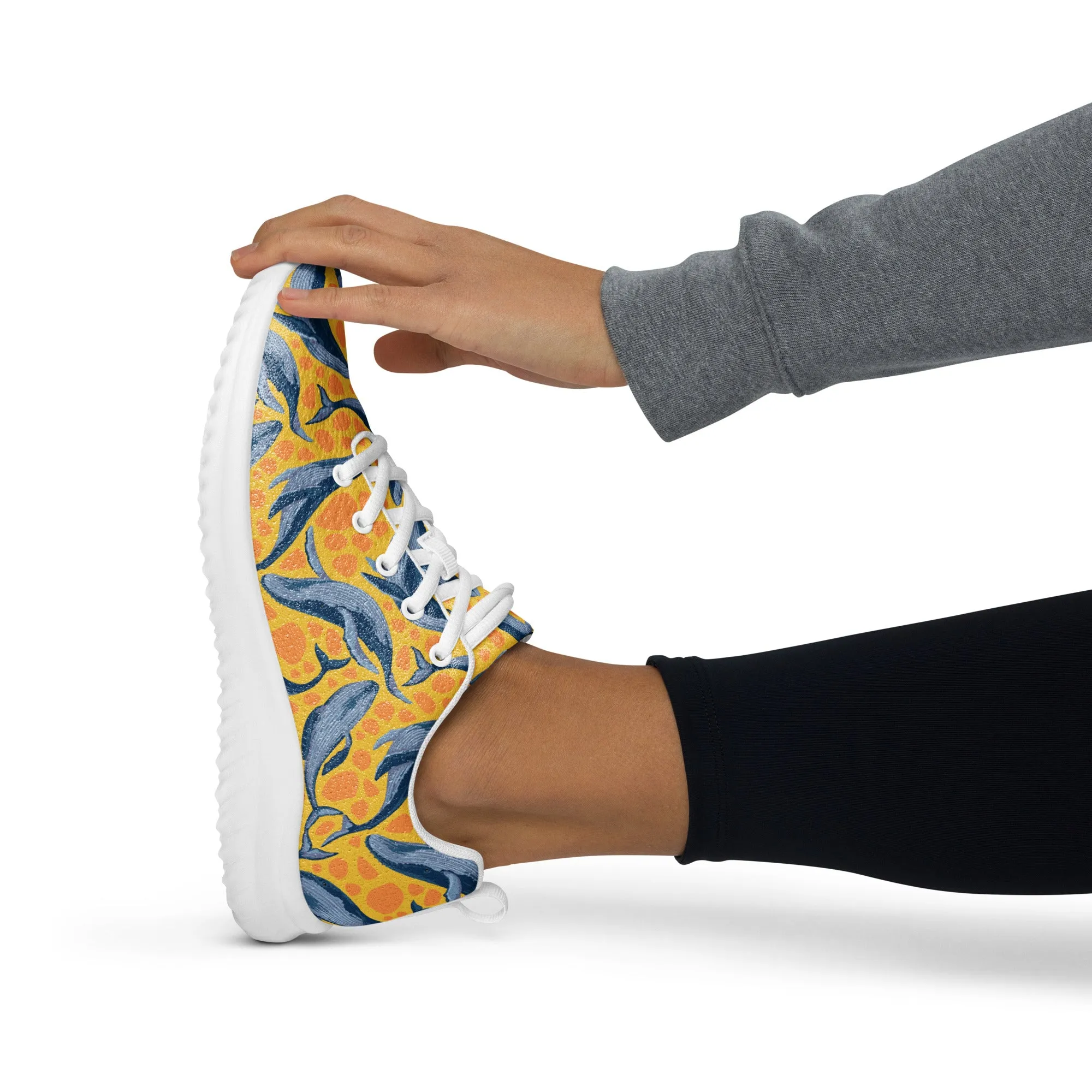 Whale Wonders Ocean Underwater Athletic Shoes