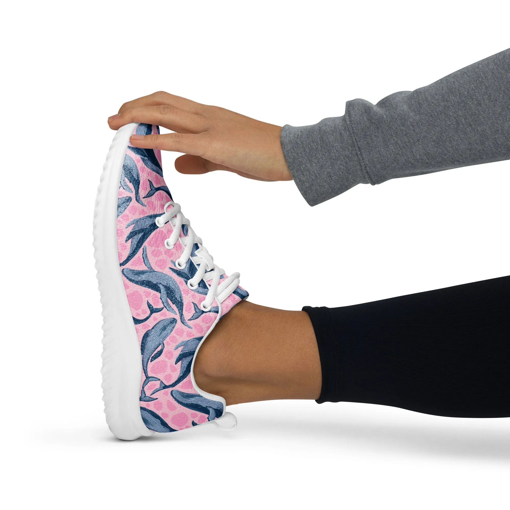 Whale Wonders Ocean Underwater Athletic Shoes
