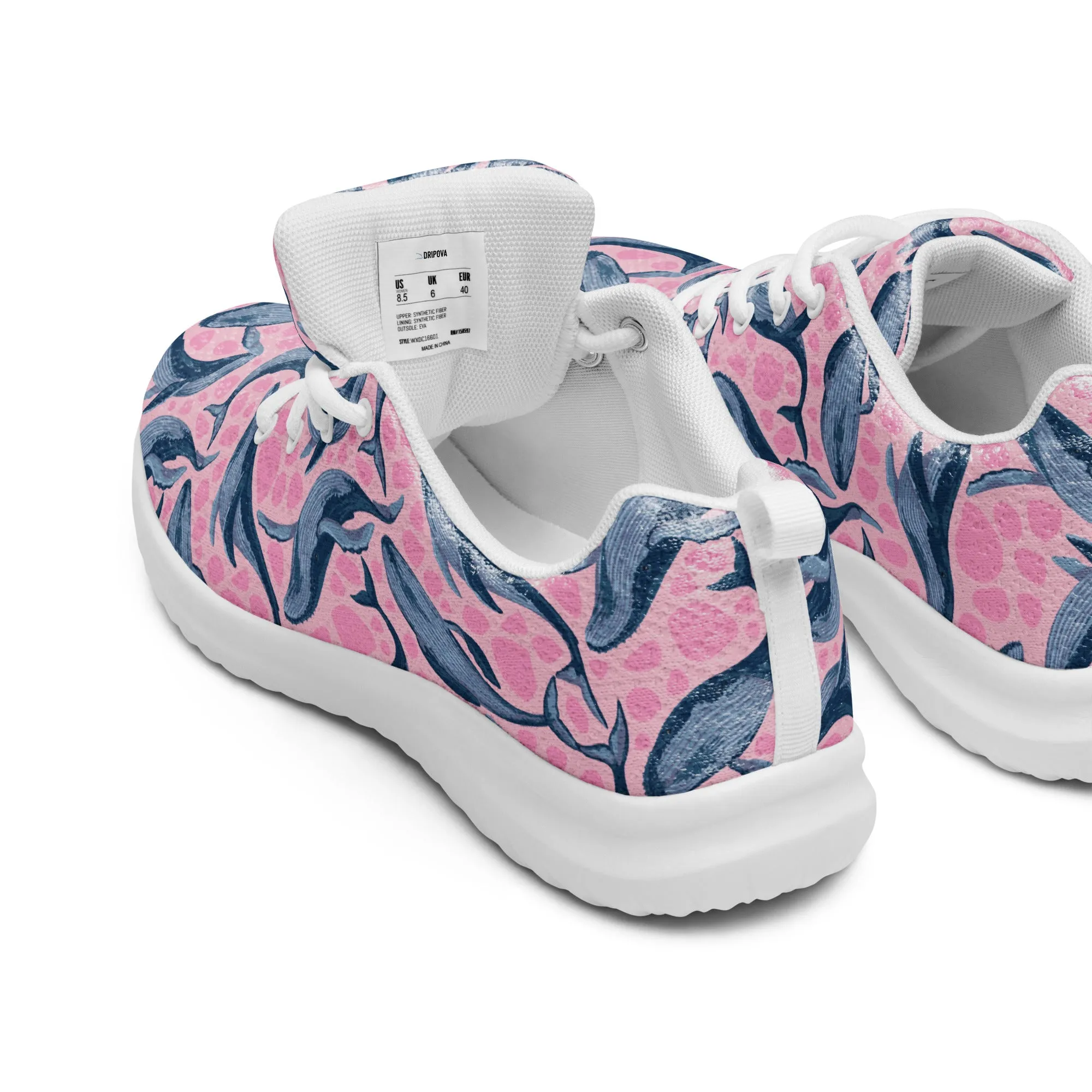 Whale Wonders Ocean Underwater Athletic Shoes