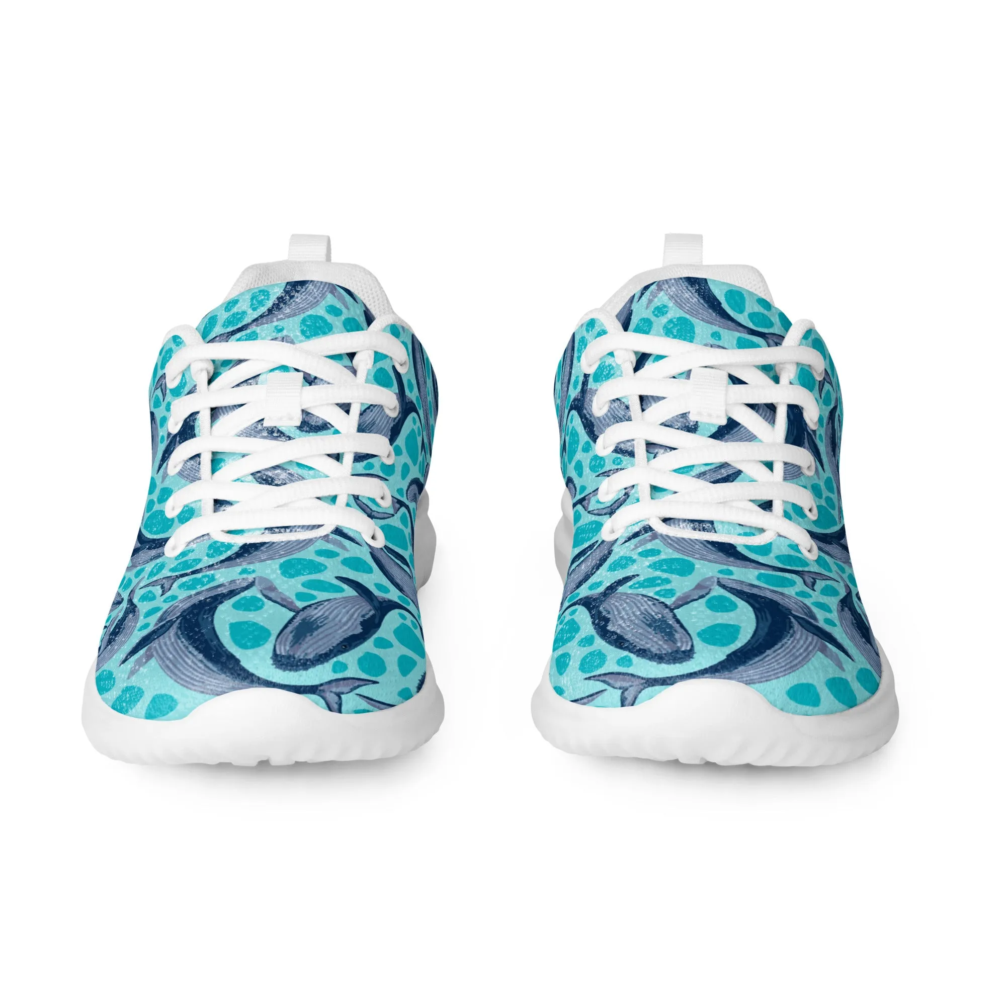 Whale Wonders Ocean Underwater Athletic Shoes