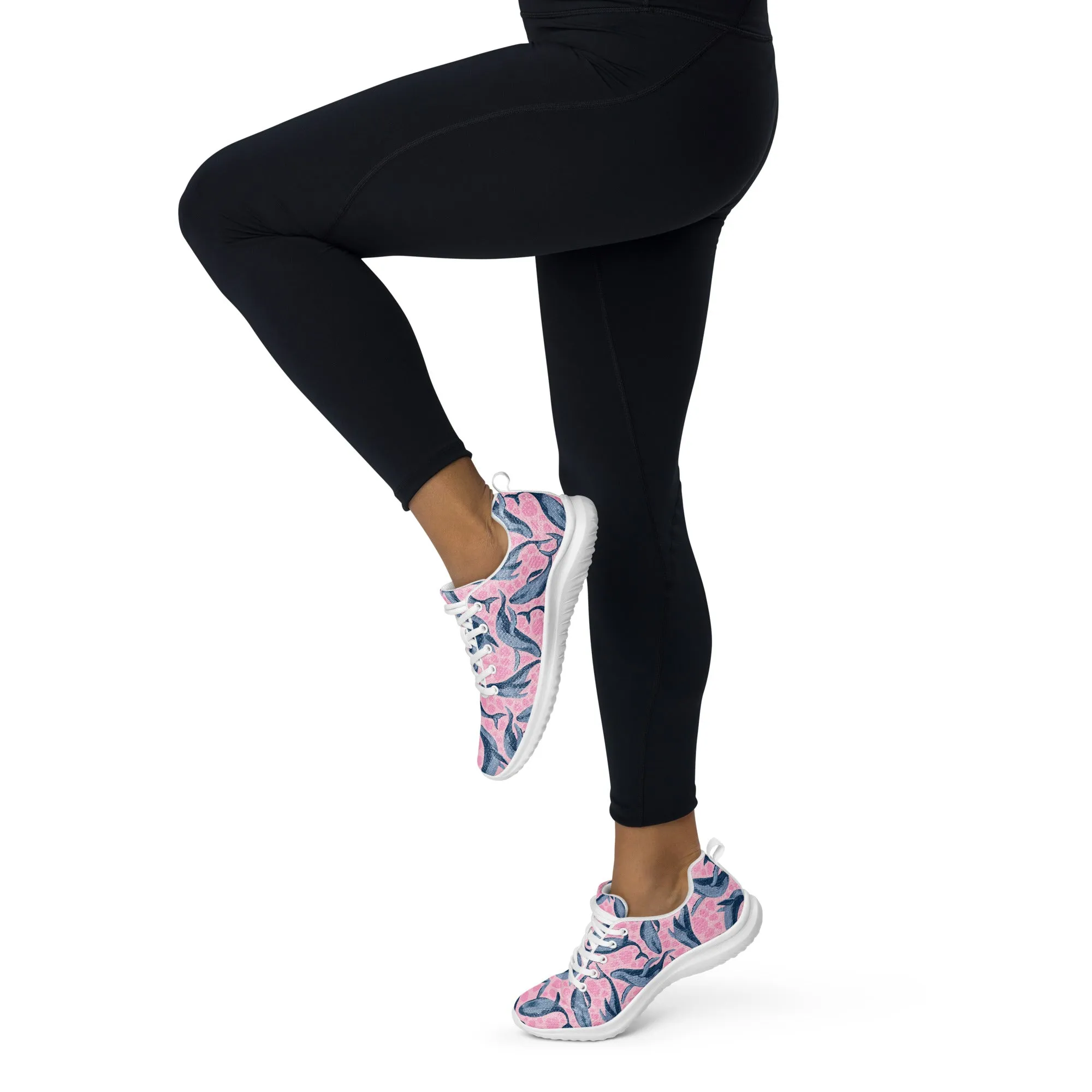 Whale Wonders Ocean Underwater Athletic Shoes