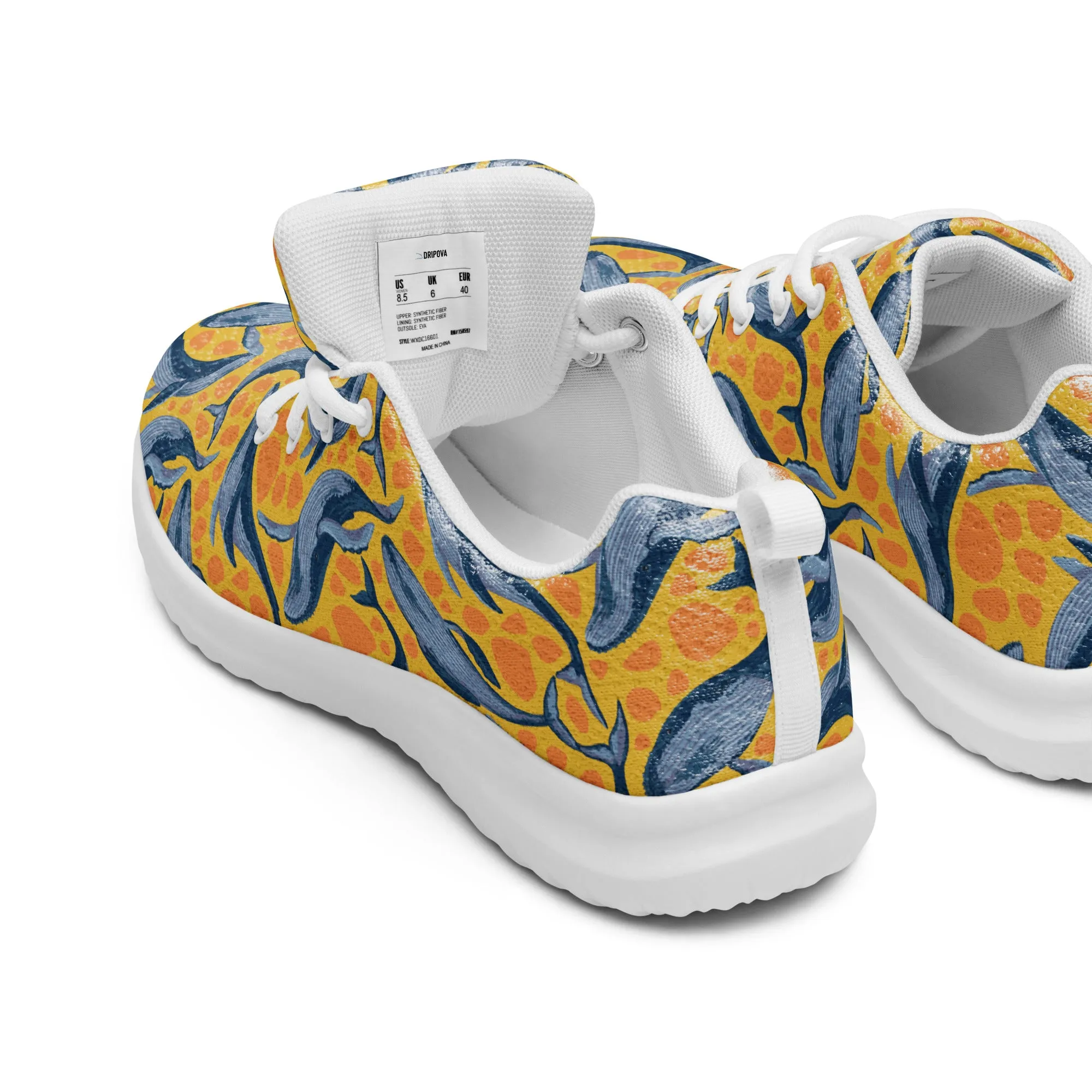 Whale Wonders Ocean Underwater Athletic Shoes