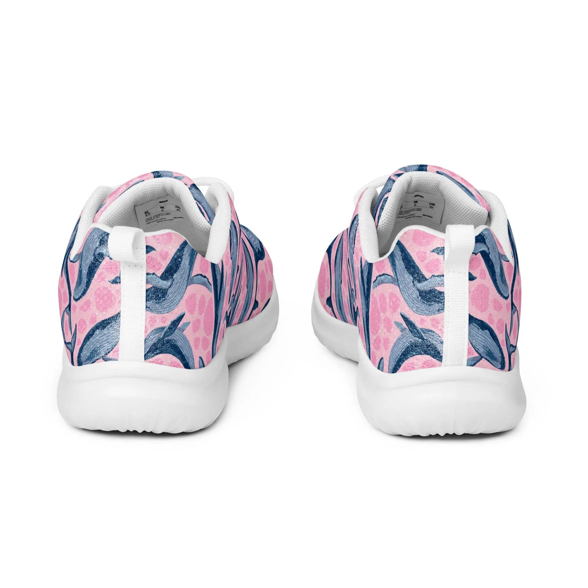 Whale Wonders Ocean Underwater Athletic Shoes