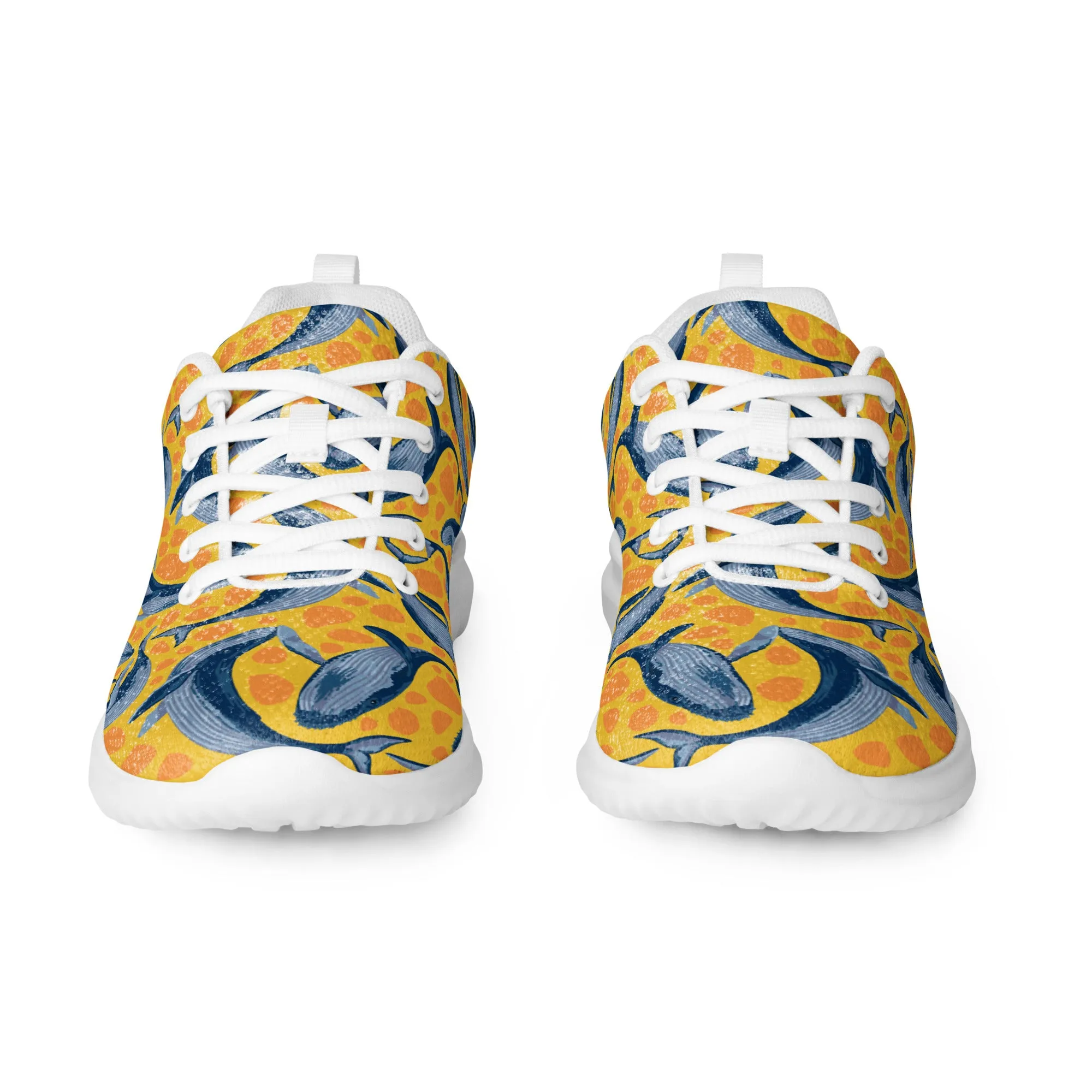 Whale Wonders Ocean Underwater Athletic Shoes