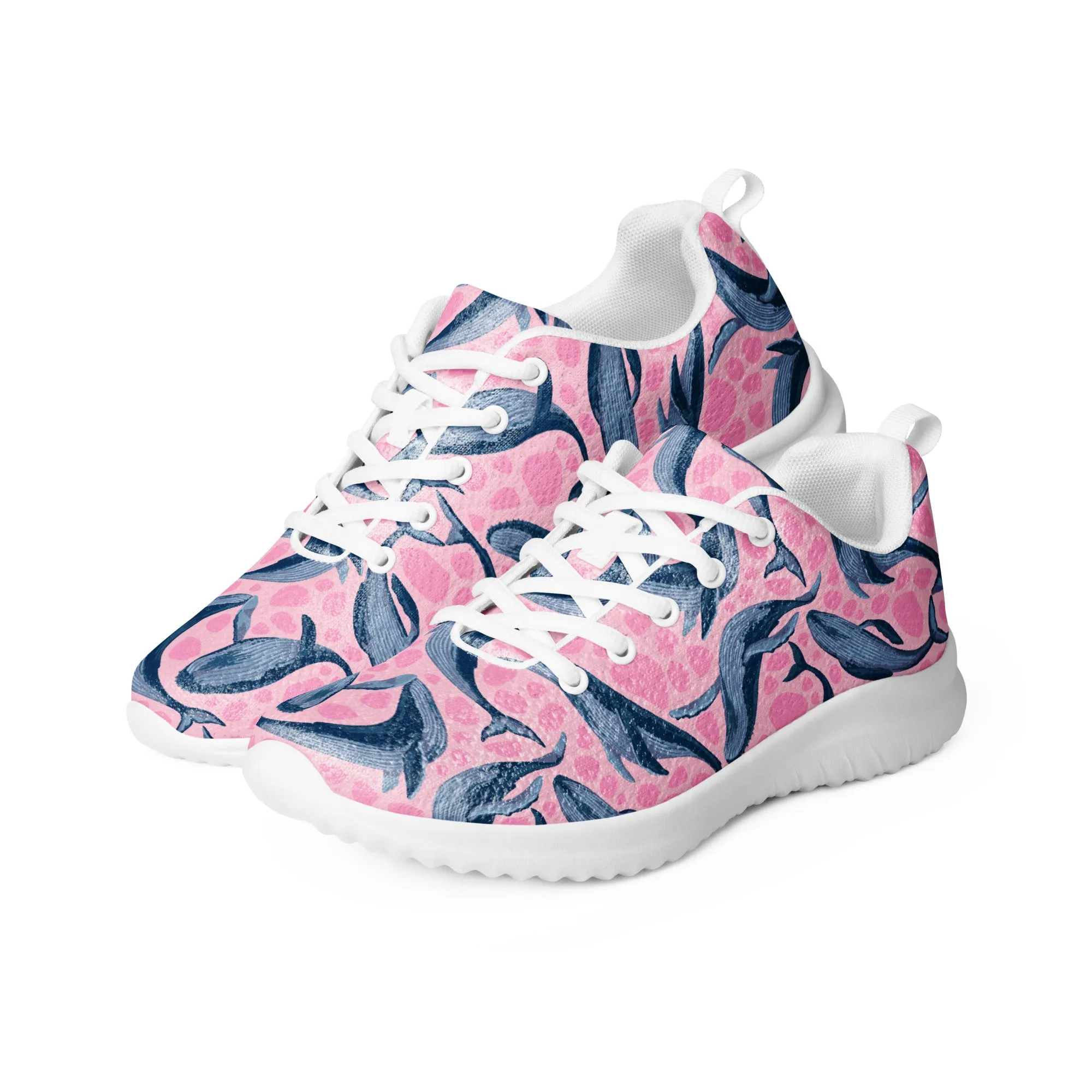Whale Wonders Ocean Underwater Athletic Shoes