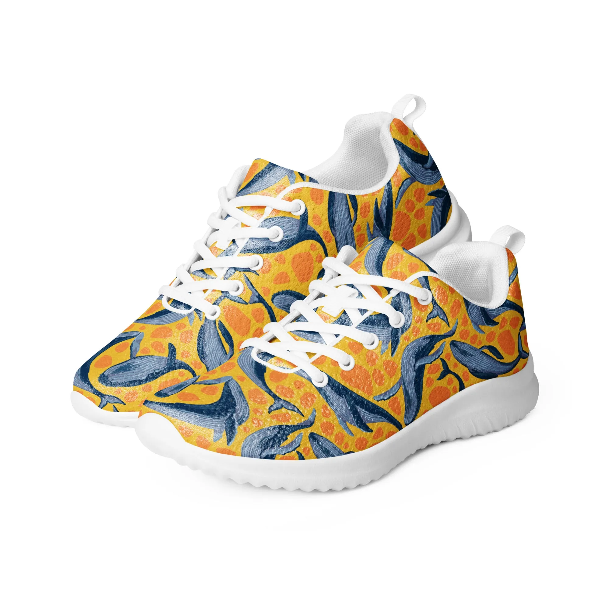 Whale Wonders Ocean Underwater Athletic Shoes