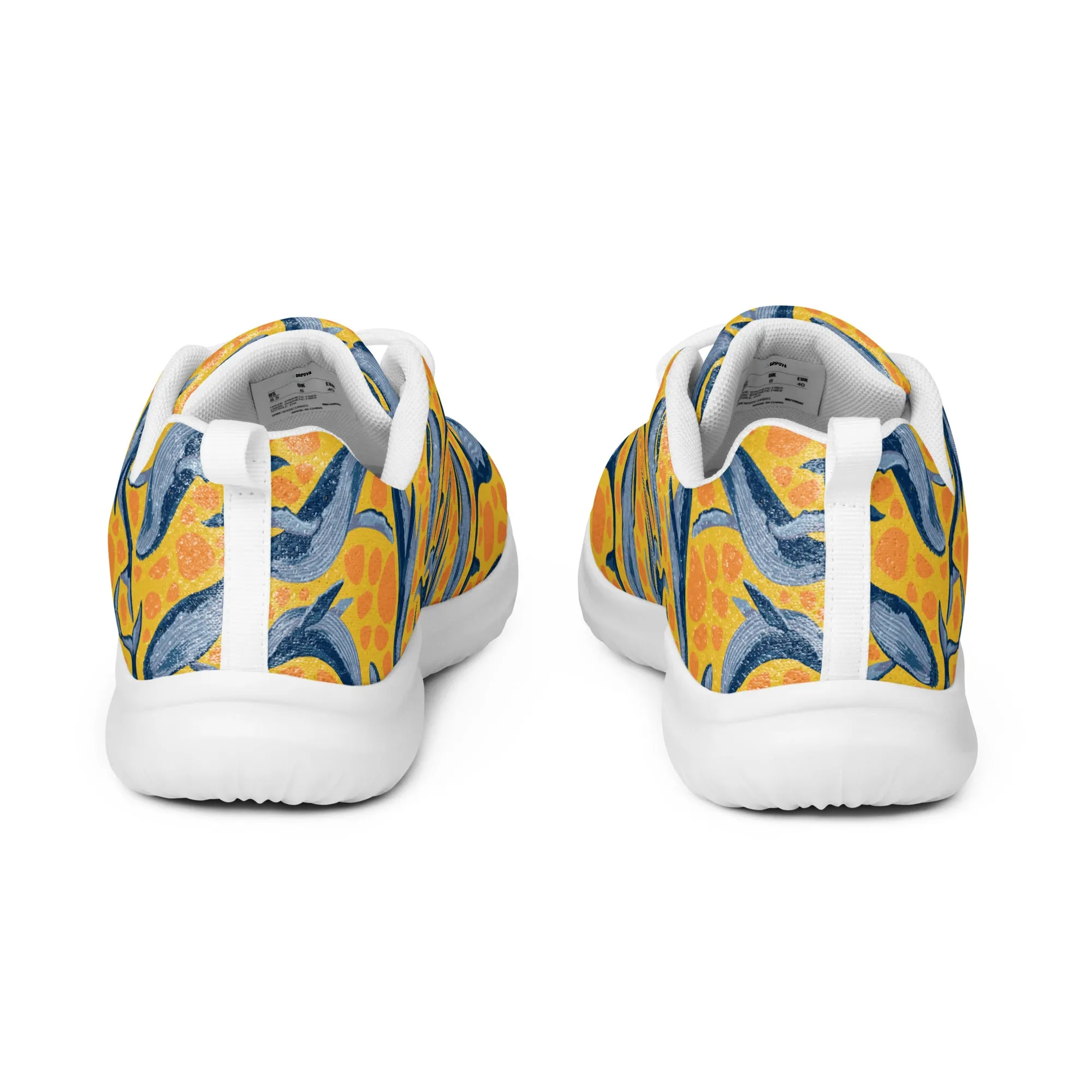 Whale Wonders Ocean Underwater Athletic Shoes