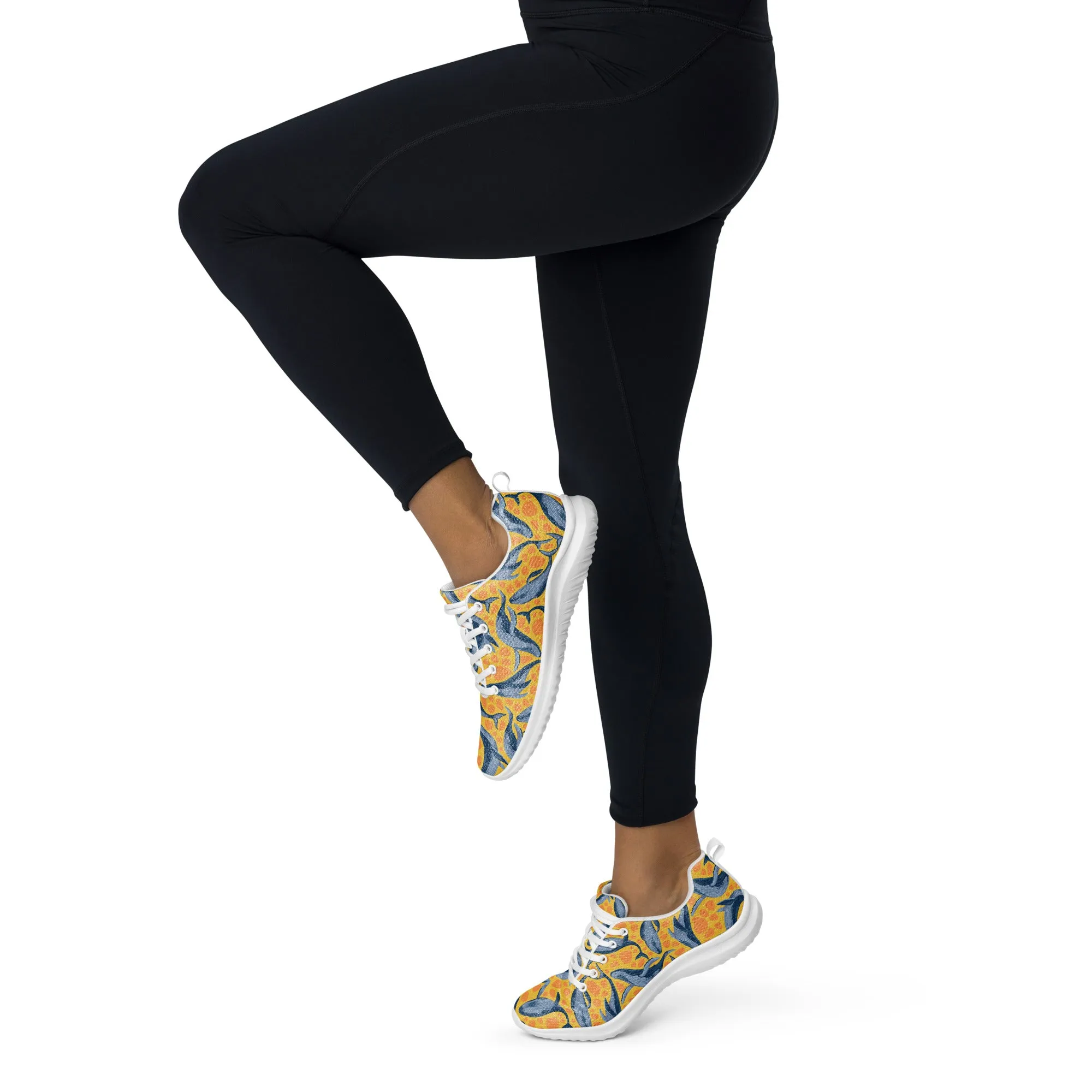 Whale Wonders Ocean Underwater Athletic Shoes
