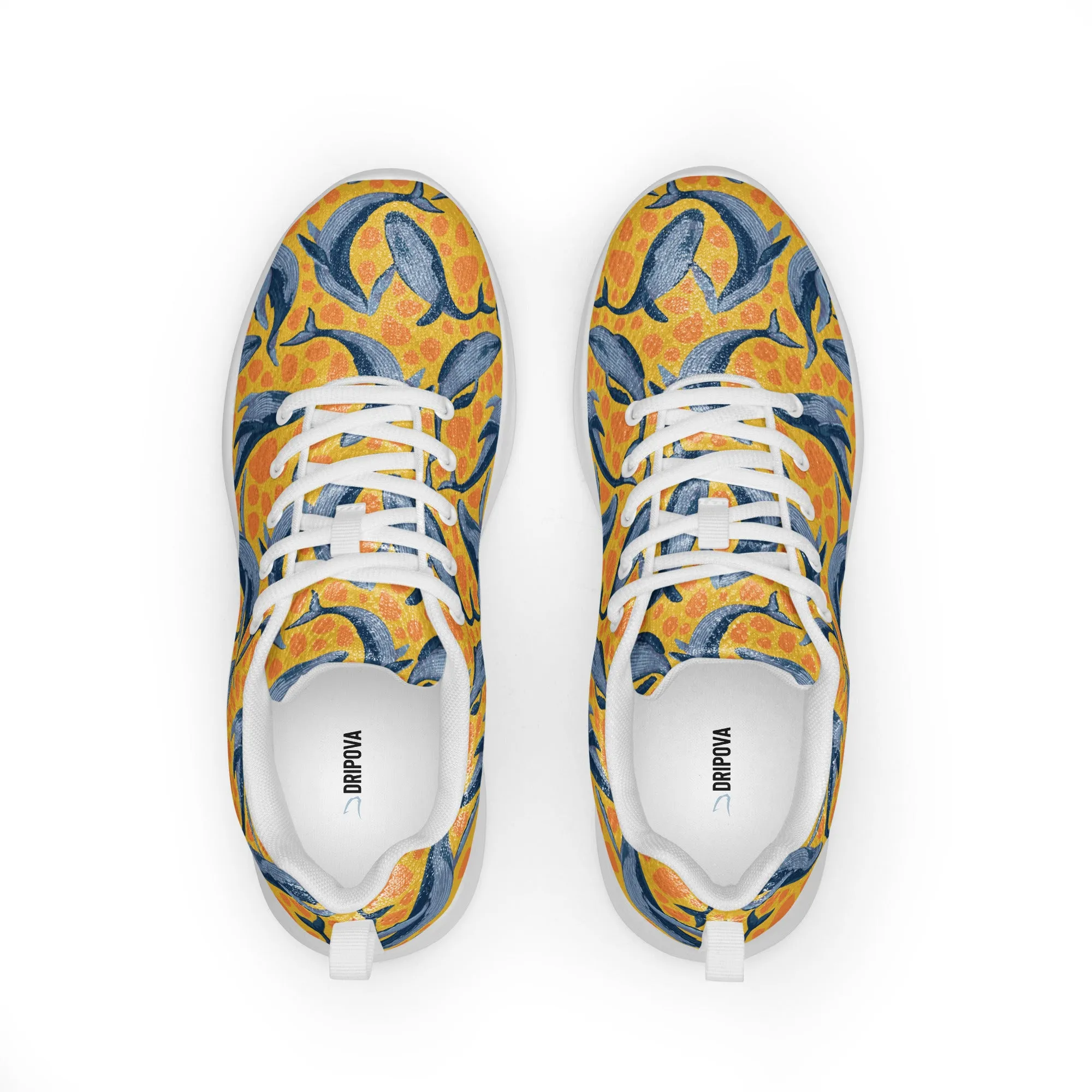 Whale Wonders Ocean Underwater Athletic Shoes