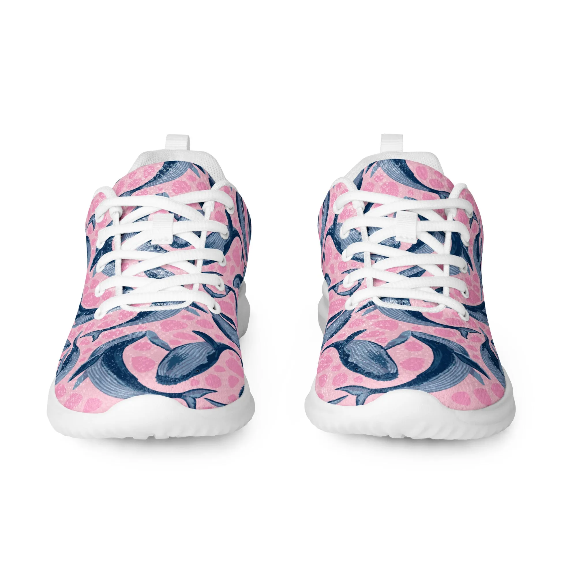 Whale Wonders Ocean Underwater Athletic Shoes