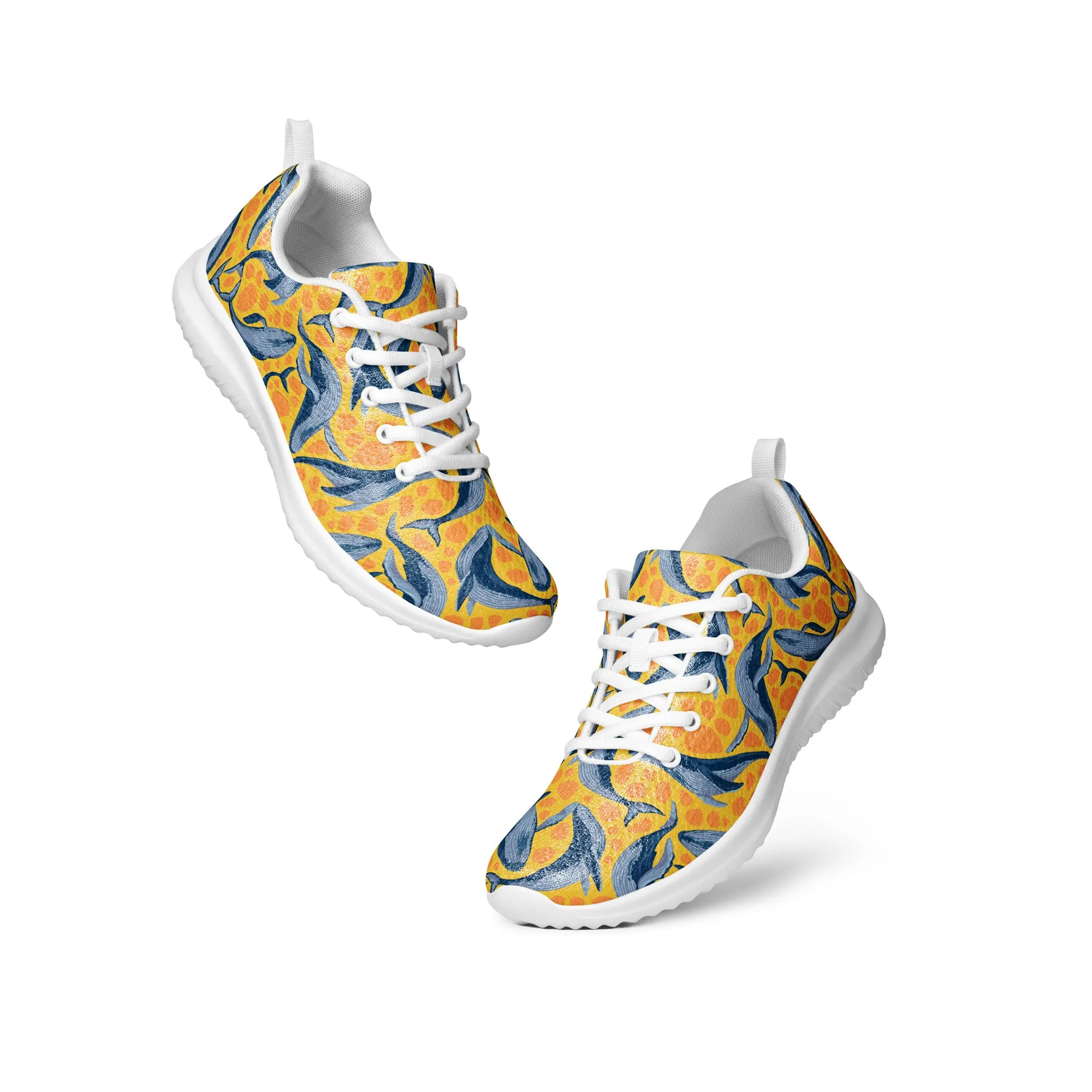 Whale Wonders Ocean Underwater Athletic Shoes