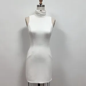 White Catherine Tramell Dress Basic Instinct Costume Bodycon Dress