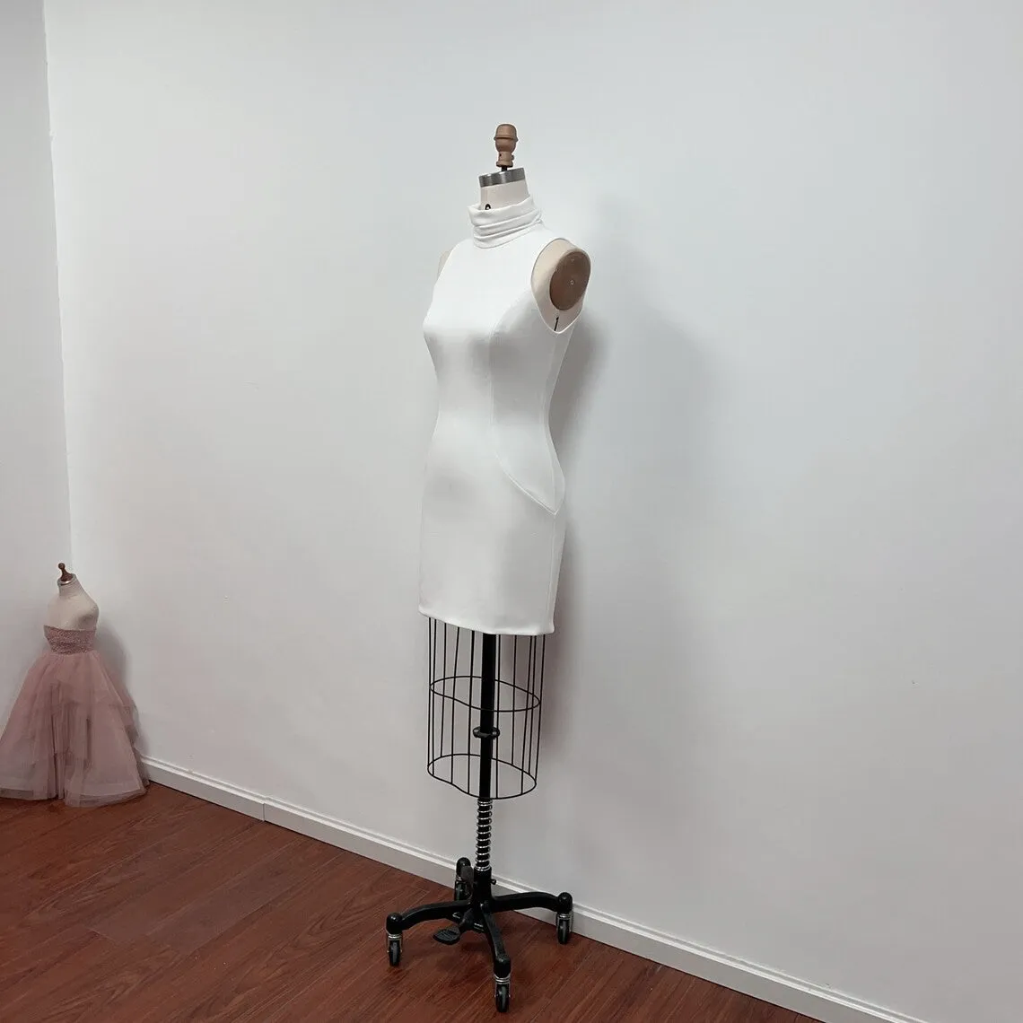White Catherine Tramell Dress Basic Instinct Costume Bodycon Dress
