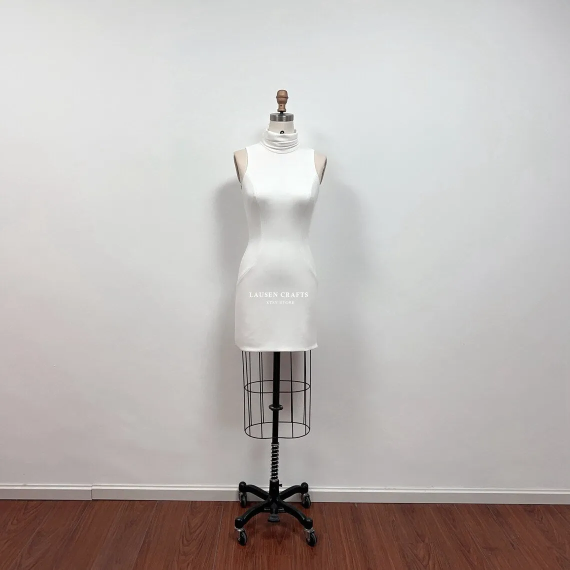 White Catherine Tramell Dress Basic Instinct Costume Bodycon Dress