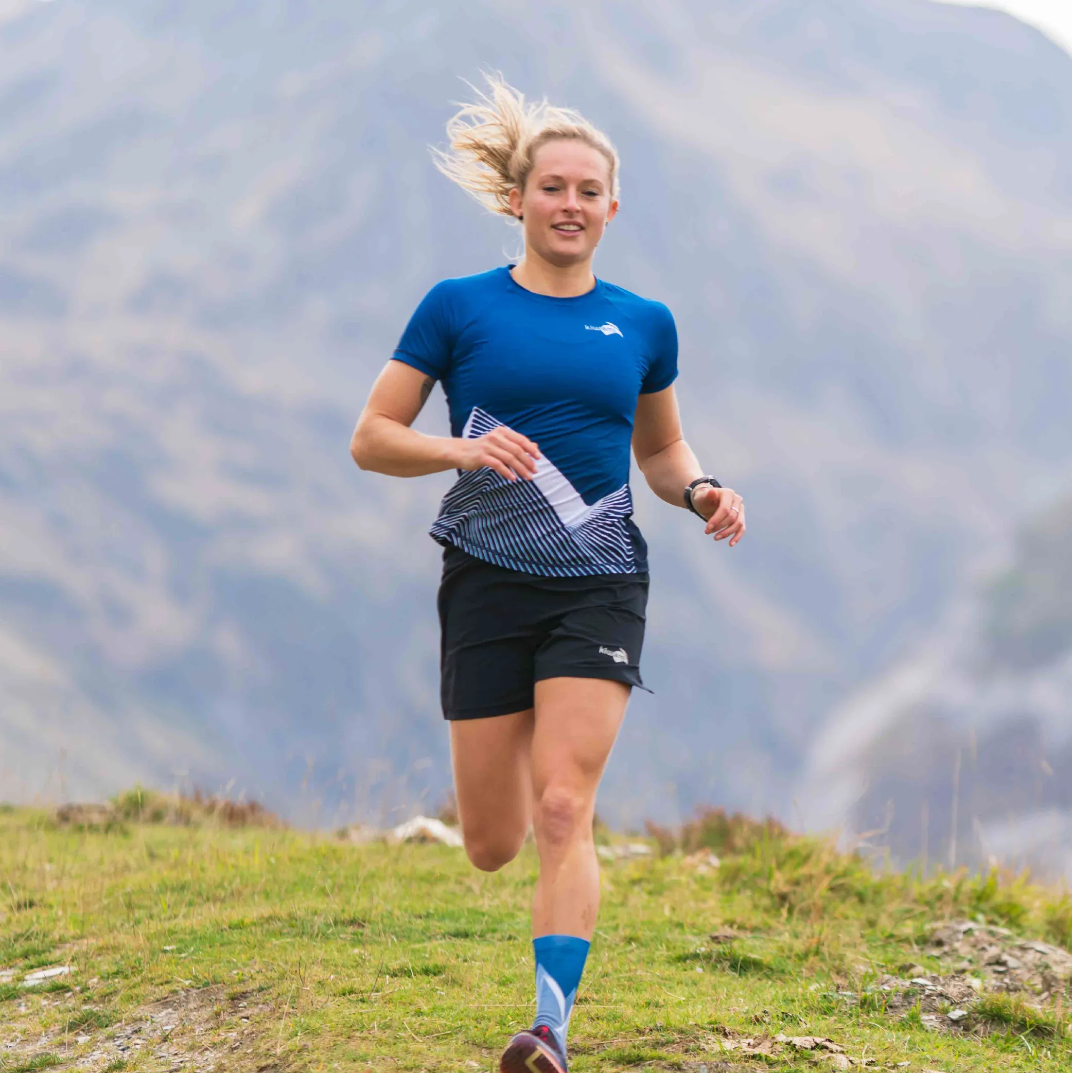 Women's running t-shirt Glacier