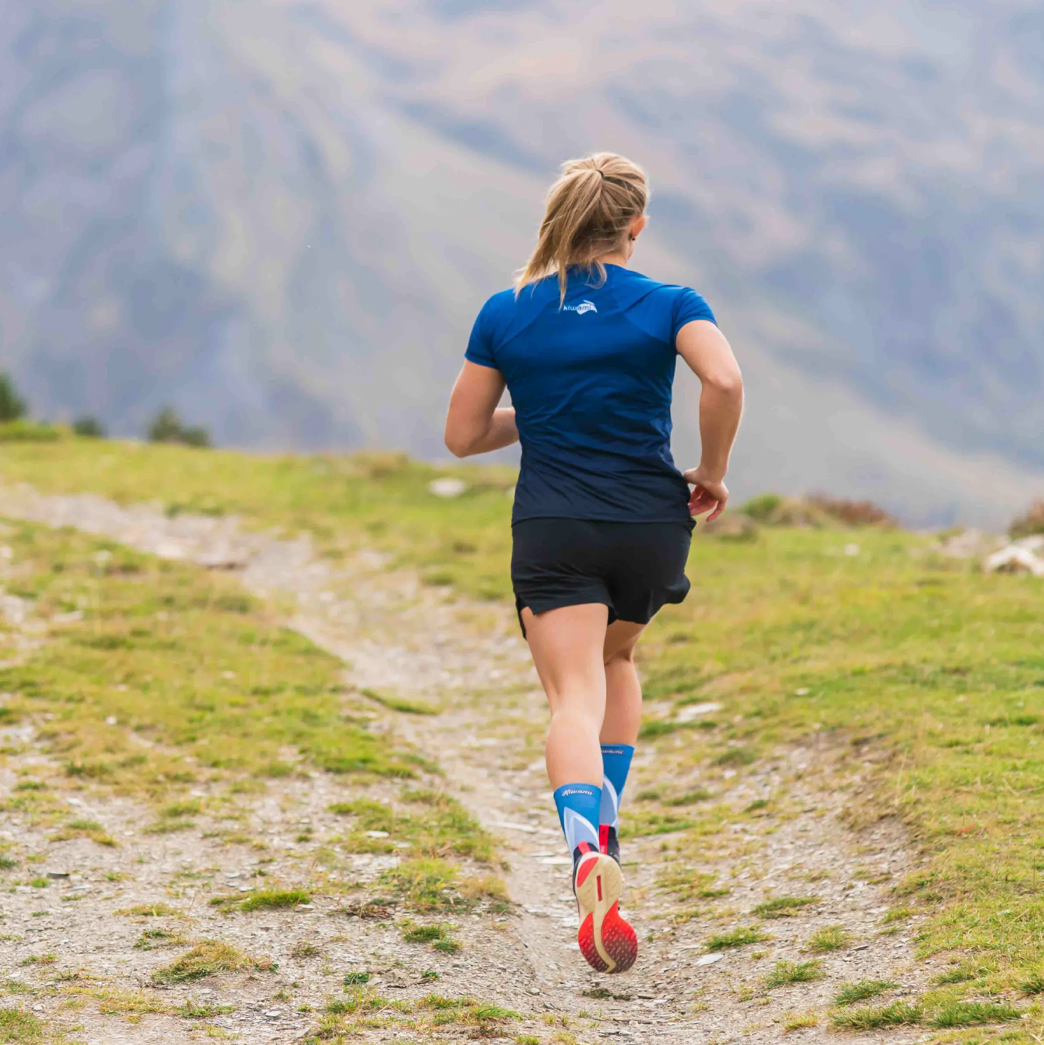 Women's running t-shirt Glacier