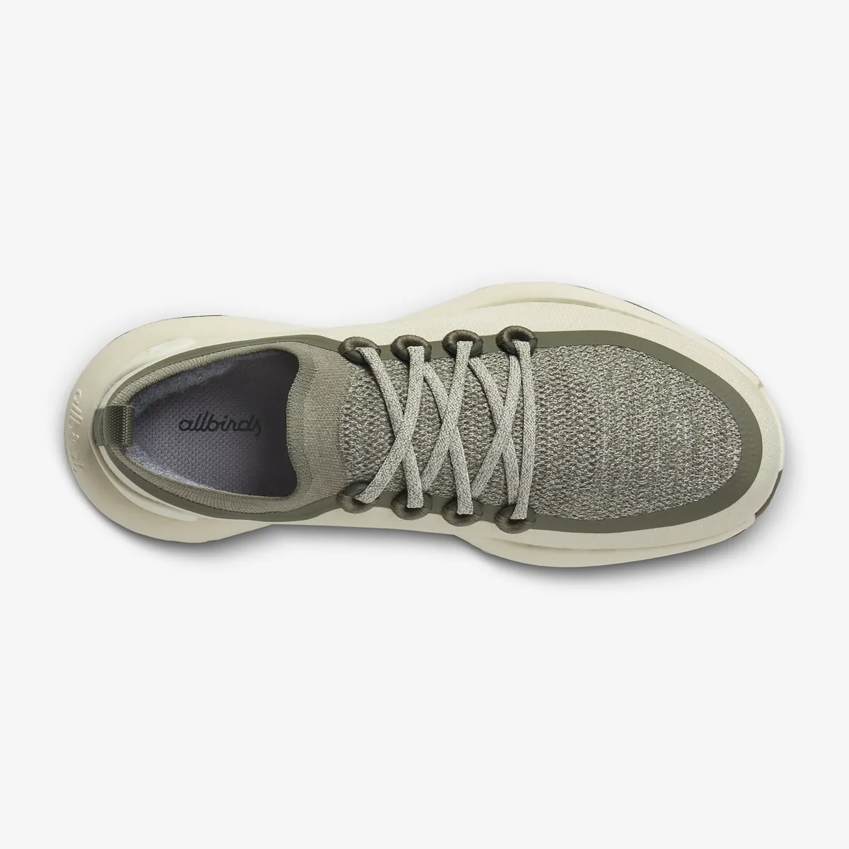 Women's Trail Runners - Stony Cream/Rugged Green (Stony Cream Sole)