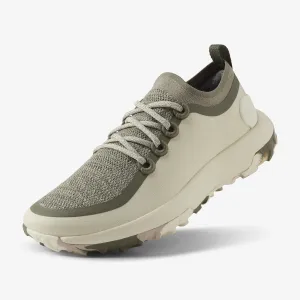 Women's Trail Runners - Stony Cream/Rugged Green (Stony Cream Sole)